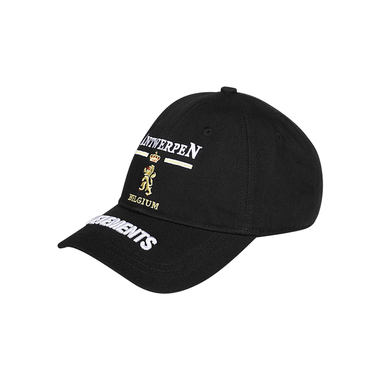 Vetements Antwerp Logo Cap 'Black'