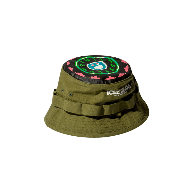 Icecream Army Bucket Hat 'Vineyard Green'