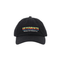 Vetements Think Differently Logo Cap 'Black'