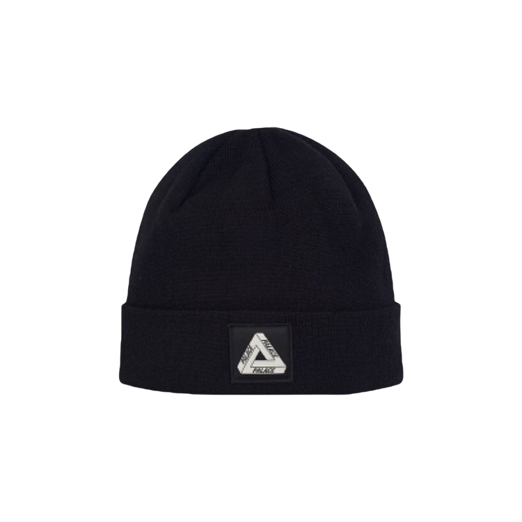 Palace Tri-Ferg Patch Beanie 'Black'