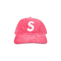 Supreme Fine Wale Corduroy S Logo 6-Panel 'Pink'