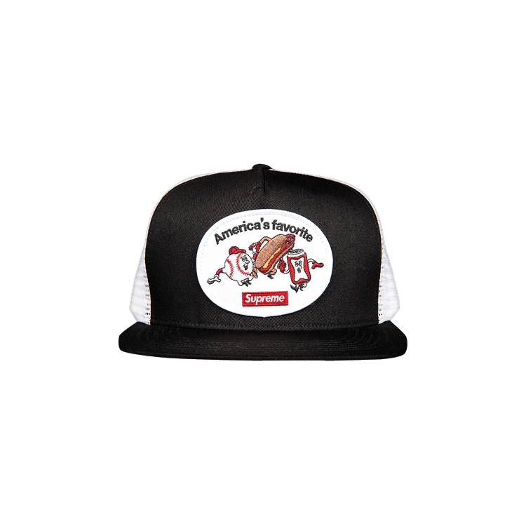 Supreme America’s Favorite Mesh Back 5-Panel 'Black'