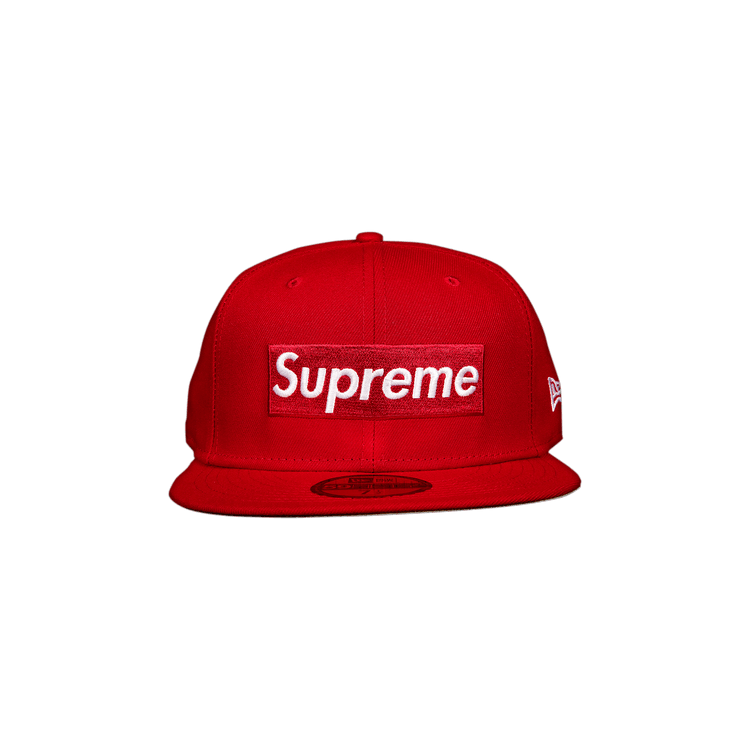 Supreme x New Era Champions Box Logo Hat 'Red'