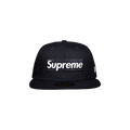Supreme x New Era Champions Box Logo Hat 'Navy'