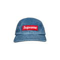 Supreme Washed Chino Twill Camp Cap 'Denim'