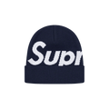 Supreme Big Logo Beanie 'Navy'