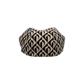 Marine Serre Moon Lozenge Tailored Beret 'Black/Tan'