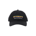 Vetements Think Differently Logo Cap 'Black'