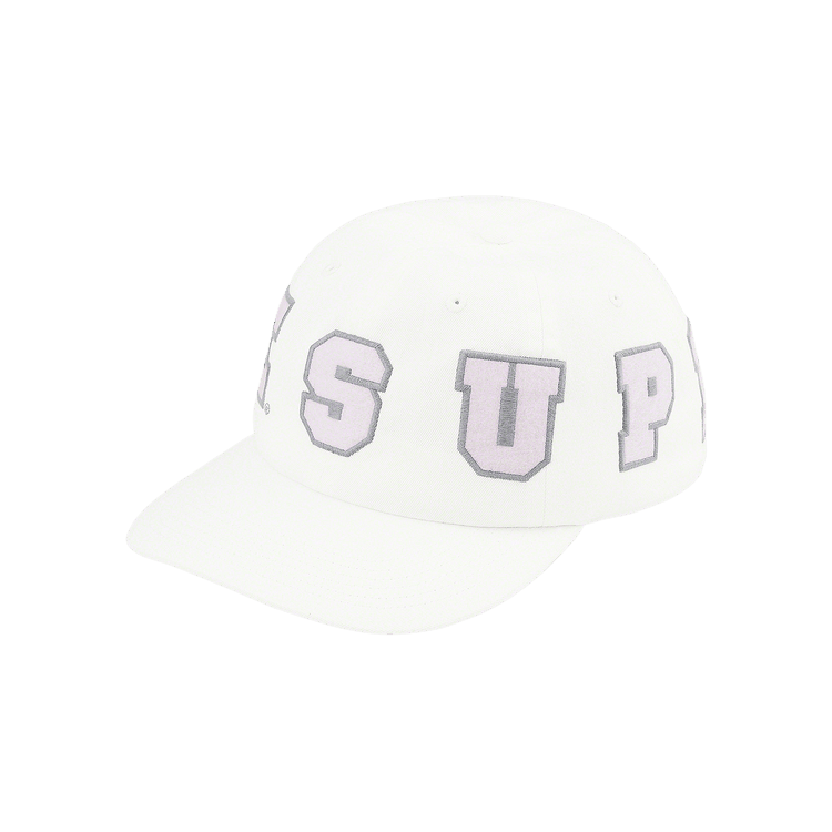 Supreme Spellout 6-Panel 'White'