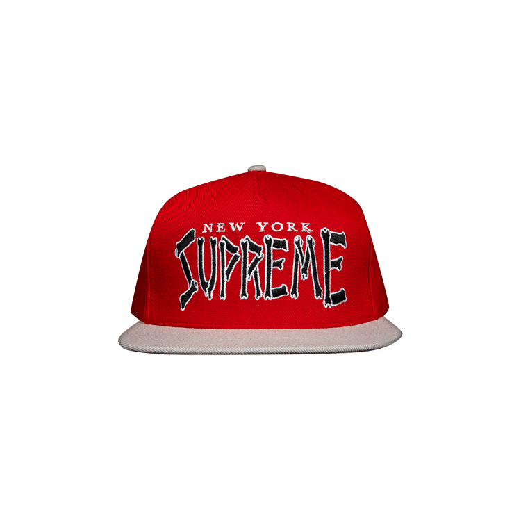 Supreme Bones Logo 5-Panel 'Red'
