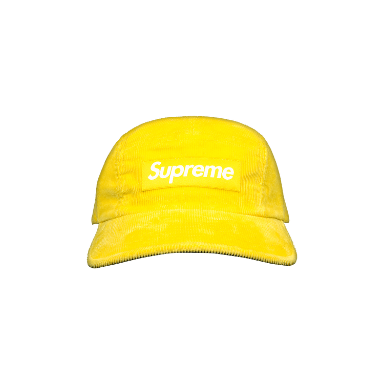 Supreme Fine Wale Corduroy Camp Cap 'Yellow'