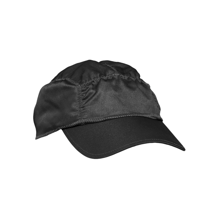 GANNI Ruched Cap 'Black'