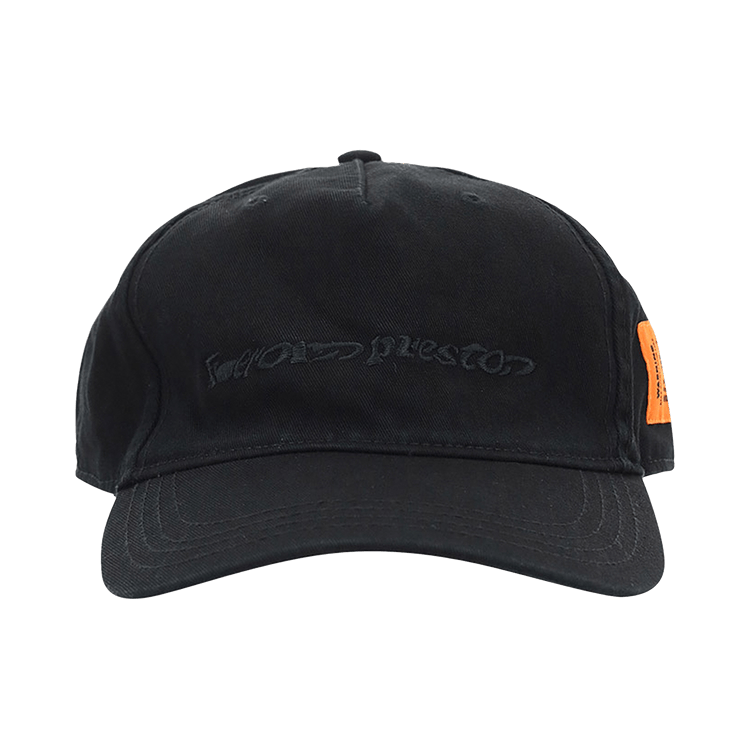 Heron Preston Captcha Logo Hat 'Black'