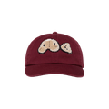Palm Angels Teddy Bear Baseball Cap 'Burgundy/Brown'