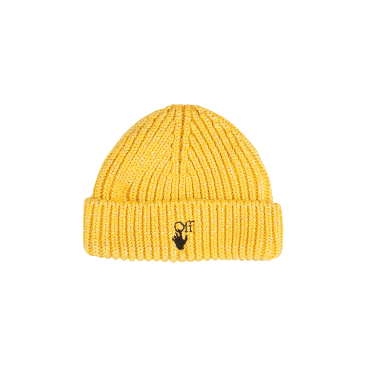Off-White Hand Off Lurex Beanie 'Black/White'