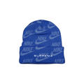 Supreme x Nike Jacquard Logos Beanie 'Blue'