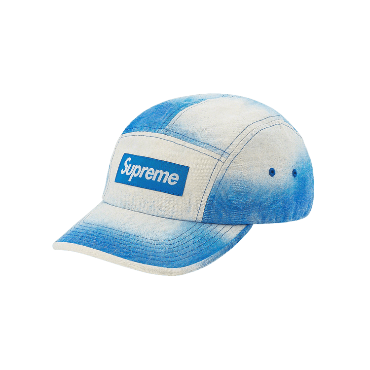 Supreme Spray Canvas Camp Cap 'Blue'