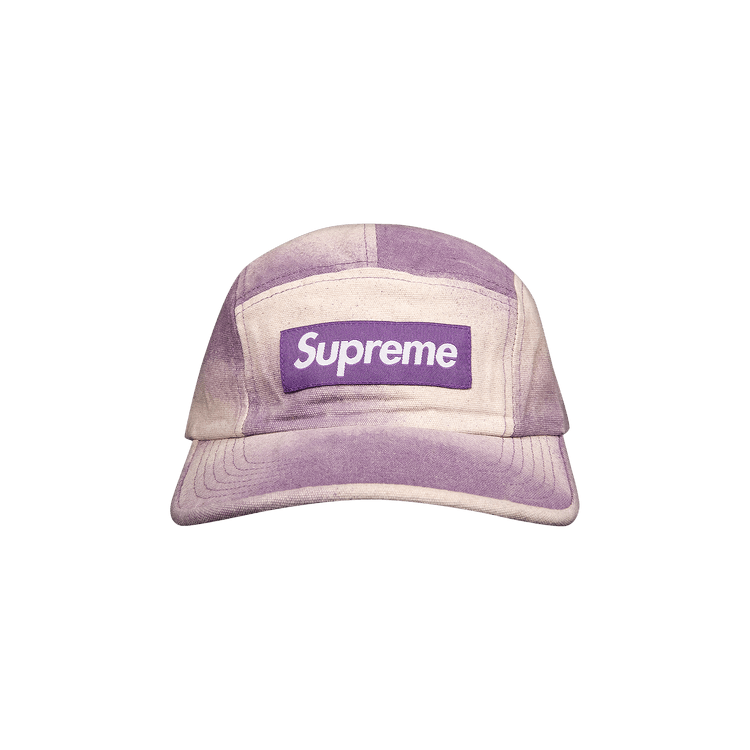 Supreme Spray Canvas Camp Cap 'Purple'