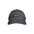 Supreme Faded Ripstop 6-Panel 'Black'