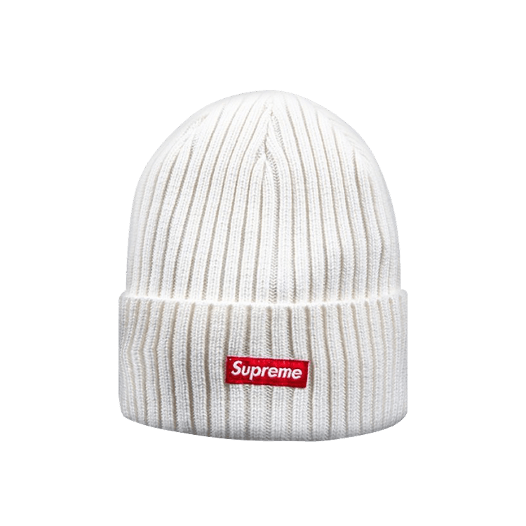 Supreme Overdyed Beanie 'White'