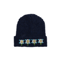 Icecream Speck Knit Hat 'Dress Blues'