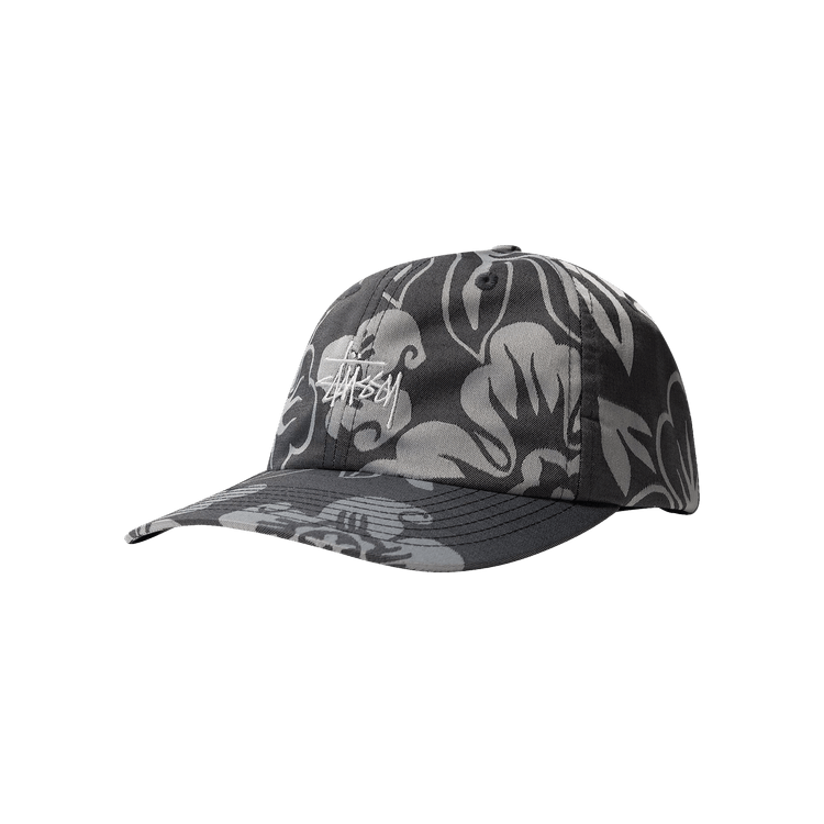 Stussy Nylon Hawaiian Low Pro Cap 'White'
