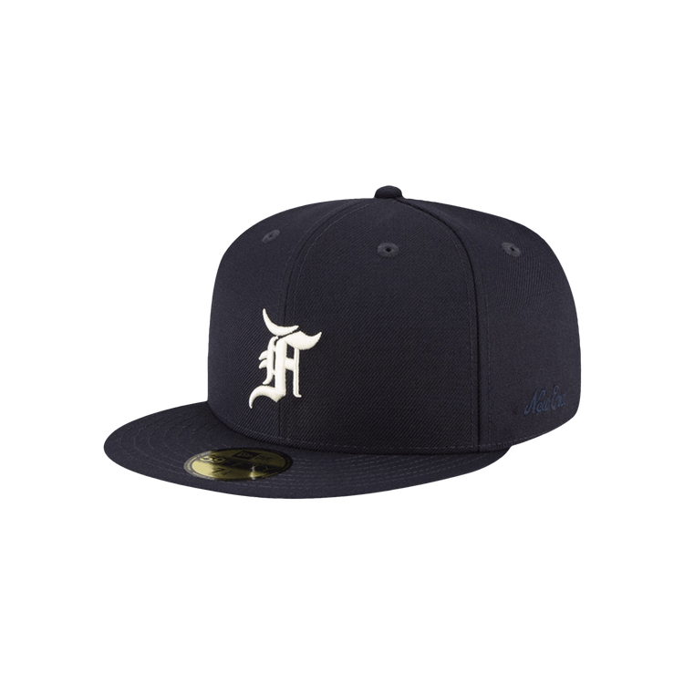 Fear of God Essentials x New Era Fitted Cap 'Navy/White'