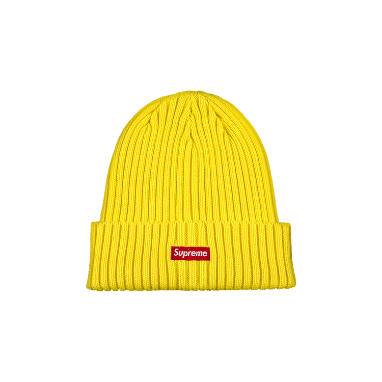 Supreme Overdyed Beanie 'Yellow'