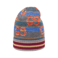 Gucci GG Striped Wool Lamé Hat 'Multicolor'