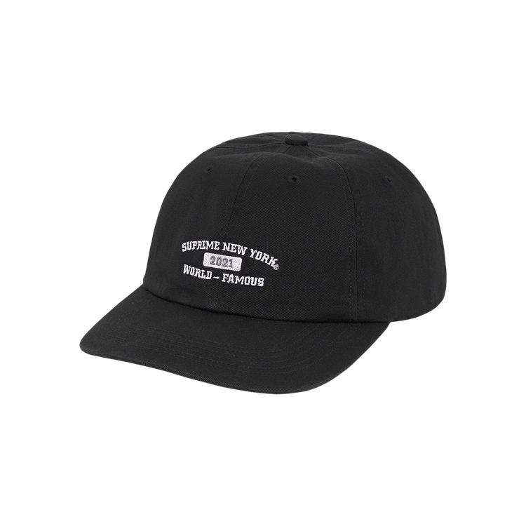 Supreme World Famous 6-Panel 'Black'