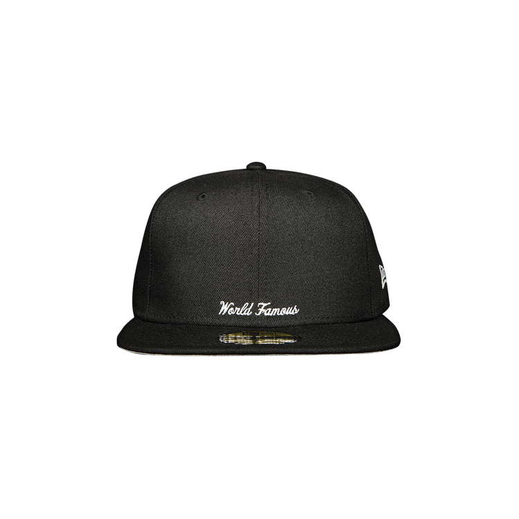 Supreme x New Era Reverse Box Logo Hat 'Black'