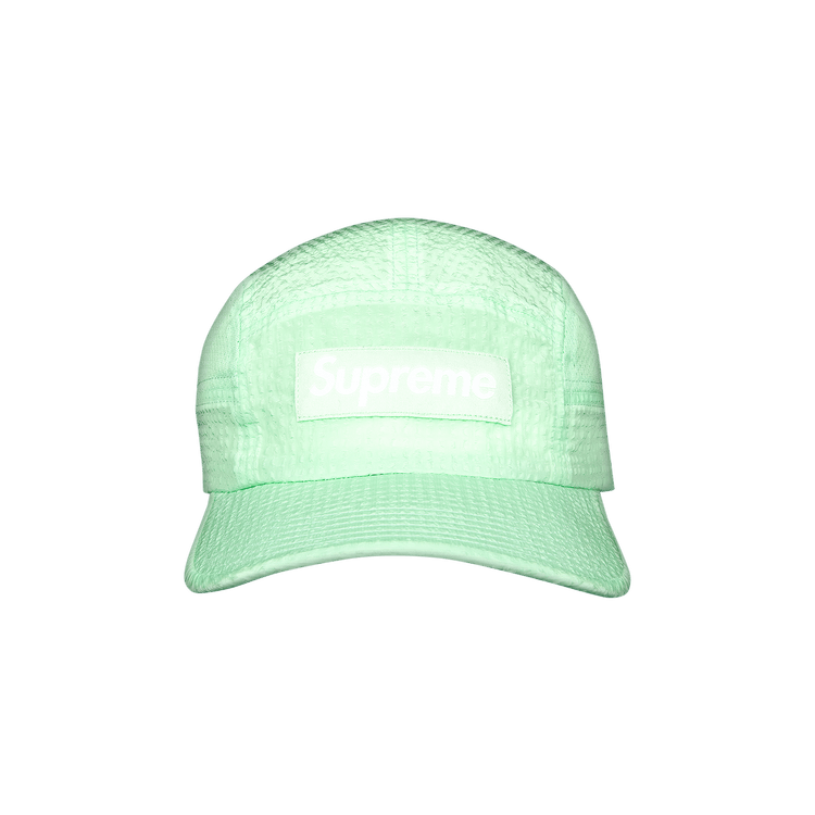 Supreme Mesh Seersucker Camp Cap 'Mint'