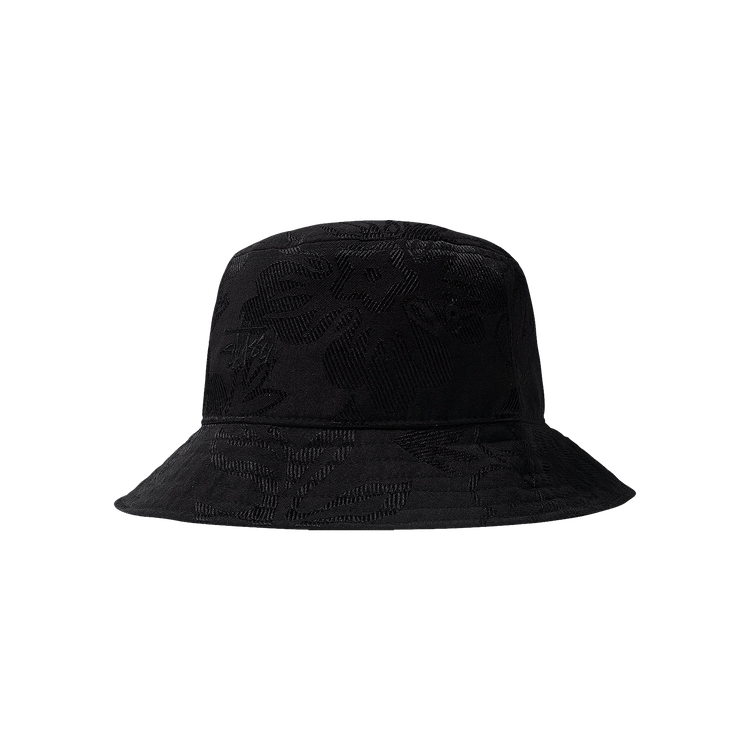 Stussy Jacquard Hawaiian Bucket Hat 'Black'