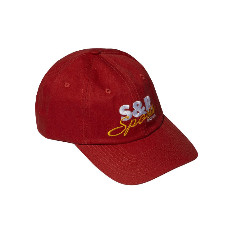 Sporty & Rich S&R Sports Hat 'Cherry'