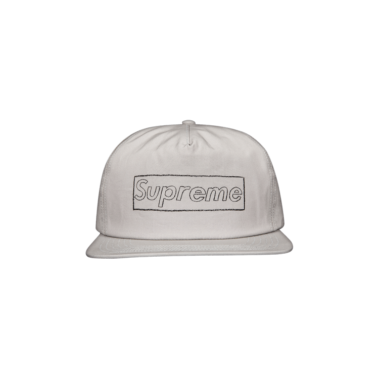 Supreme x KAWS Chalk Logo 5-Panel 'Grey'