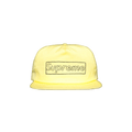 Supreme x KAWS Chalk Logo 5-Panel 'Pale Yellow'
