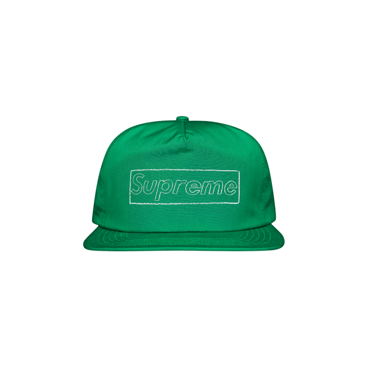 Supreme x KAWS Chalk Logo 5-Panel 'Green'