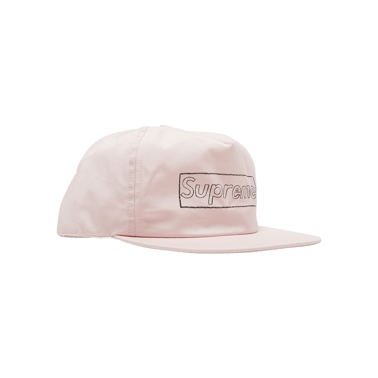 Supreme x KAWS Chalk Logo 5-Panel 'Pink'
