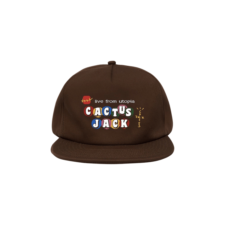 Cactus Jack by Travis Scott x McDonald's Live From Utopia Hat 'Brown'