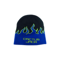 Cactus Jack by Travis Scott Digital Logo Beanie 'Black/Blue'