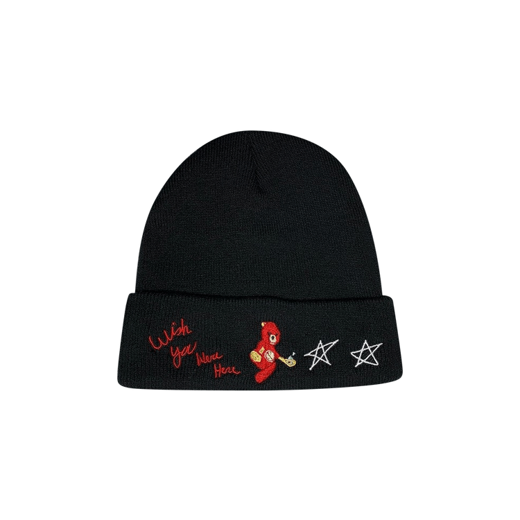 Cactus Jack by Travis Scott Astroworld Tour Wish You Were Here Beanie 'Black'