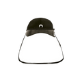 Marine Serre Protective Visor Branded Moire Cap 'Black'