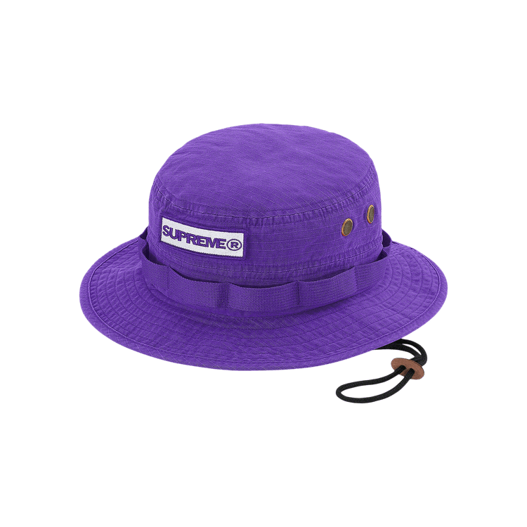 Supreme Reflective Patch Boonie 'Purple'