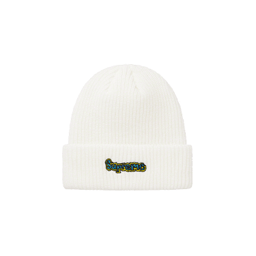 Supreme Gonz Logo Beanie 'White'