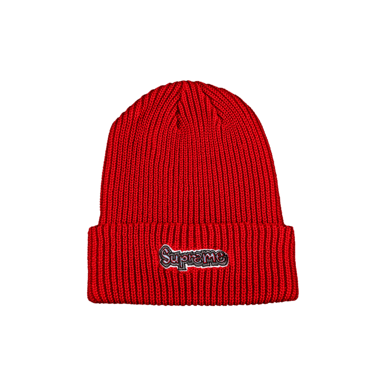 Supreme Gonz Logo Beanie 'Burnt Red'