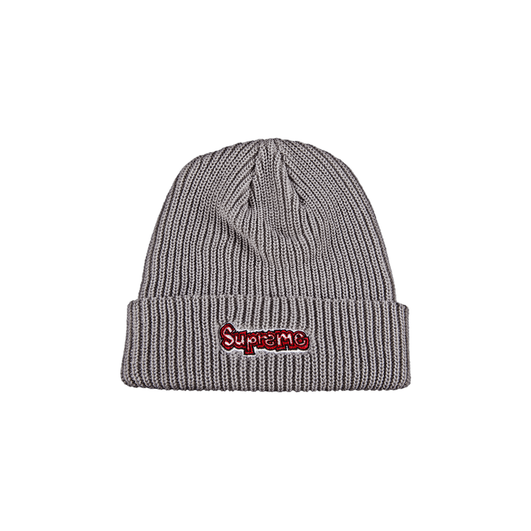 Supreme Gonz Logo Beanie 'Grey'