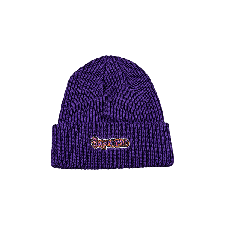 Supreme Gonz Logo Beanie 'Purple'