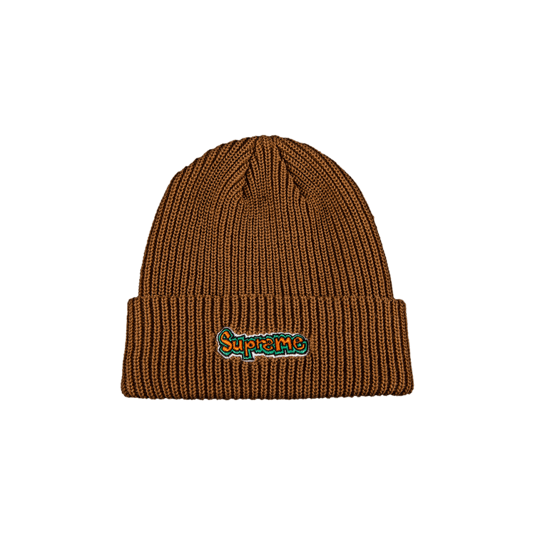Supreme Gonz Logo Beanie 'Brown'