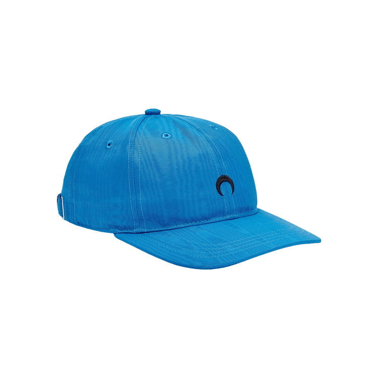 Marine Serre Moire Branded Cap 'Cobalt'