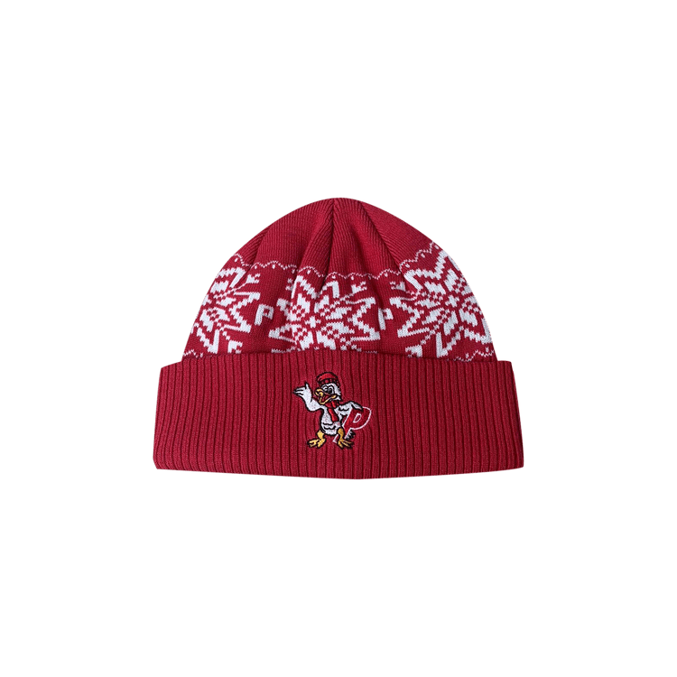 Palace P-Duck Beanie 'Red'